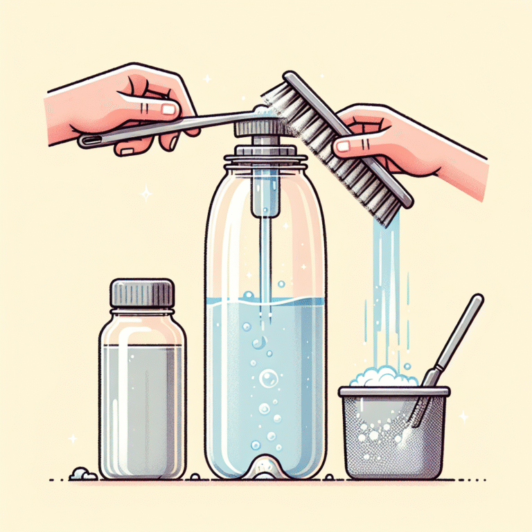 Cleaning reusable water bottles with filters