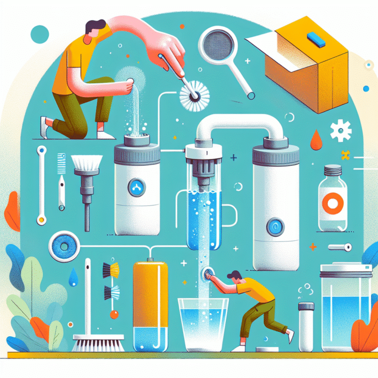 How to clean portable water filters