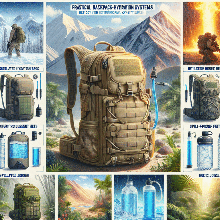 Backpack Hydration Solutions for Extreme Conditions