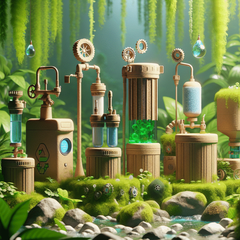 Eco-friendly water filtration devices