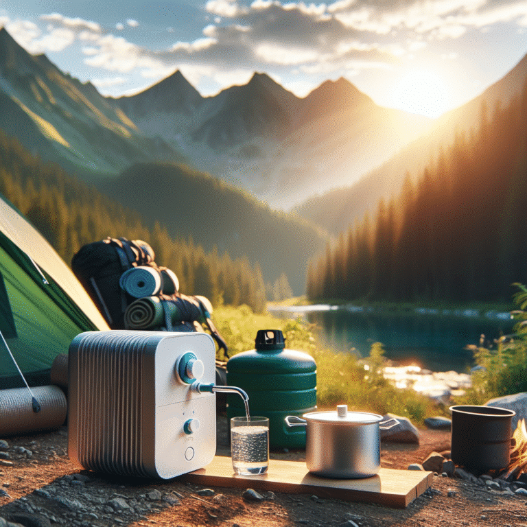 Compact and efficient water purifiers for camping