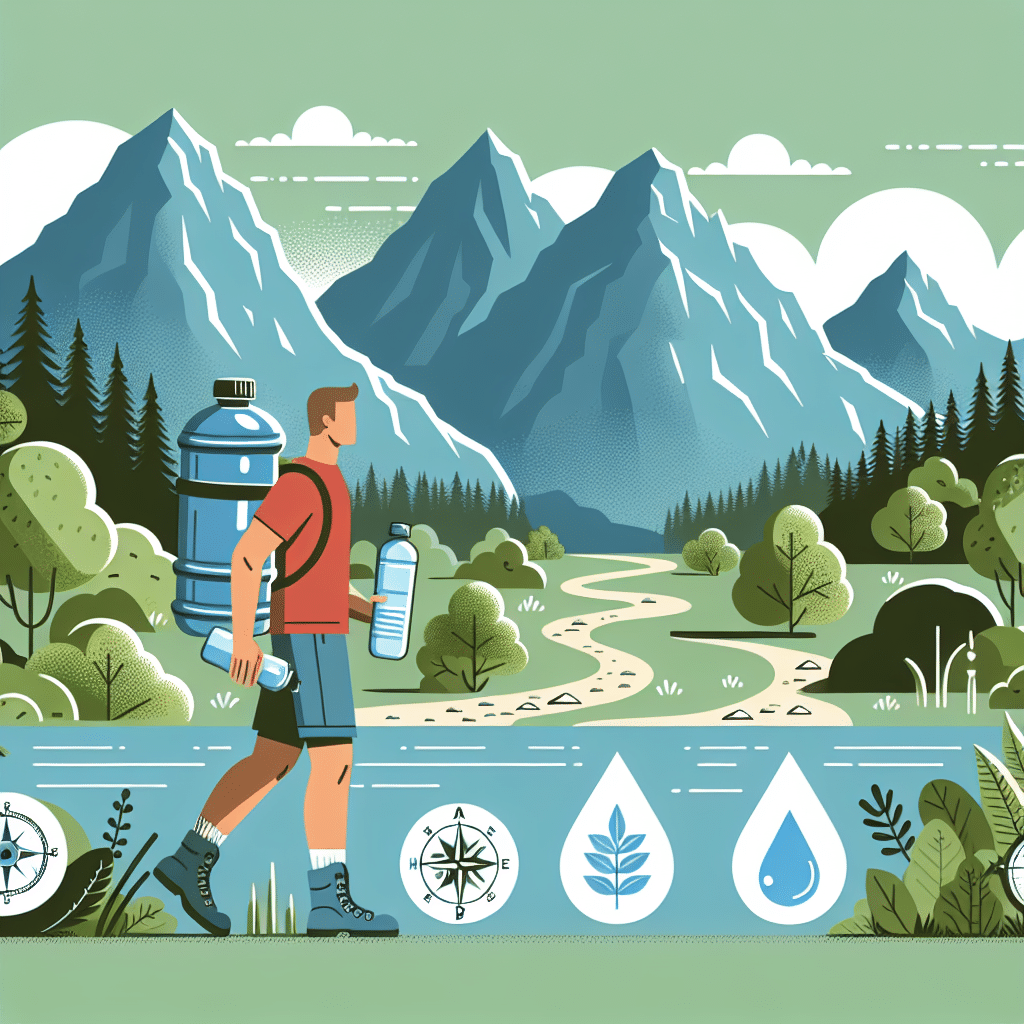 Blogging hydration on long hikes