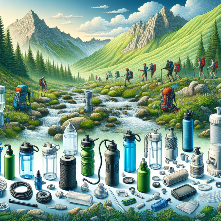 Lightweight and efficient water filters for outdoor enthusiasts