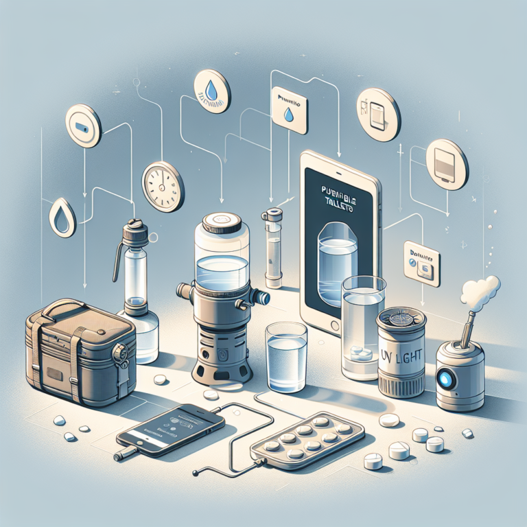 Affordable options for portable water purification