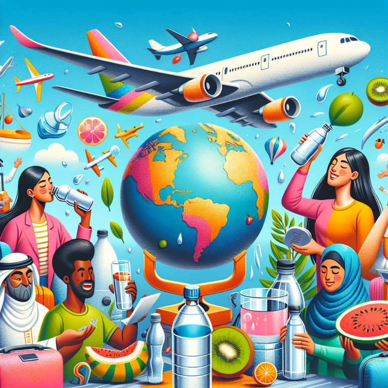Hydration hacks for international travelers