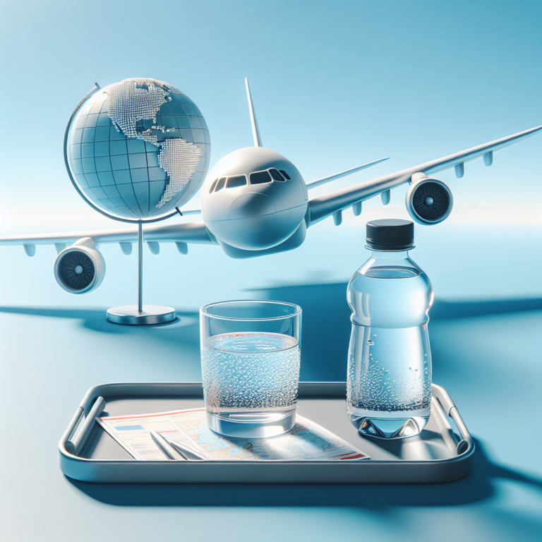 Staying hydrated on long flights