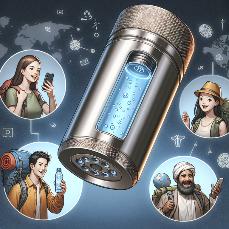 Portable UV Water Purifier Attachments: A Game Changer for Travelers
