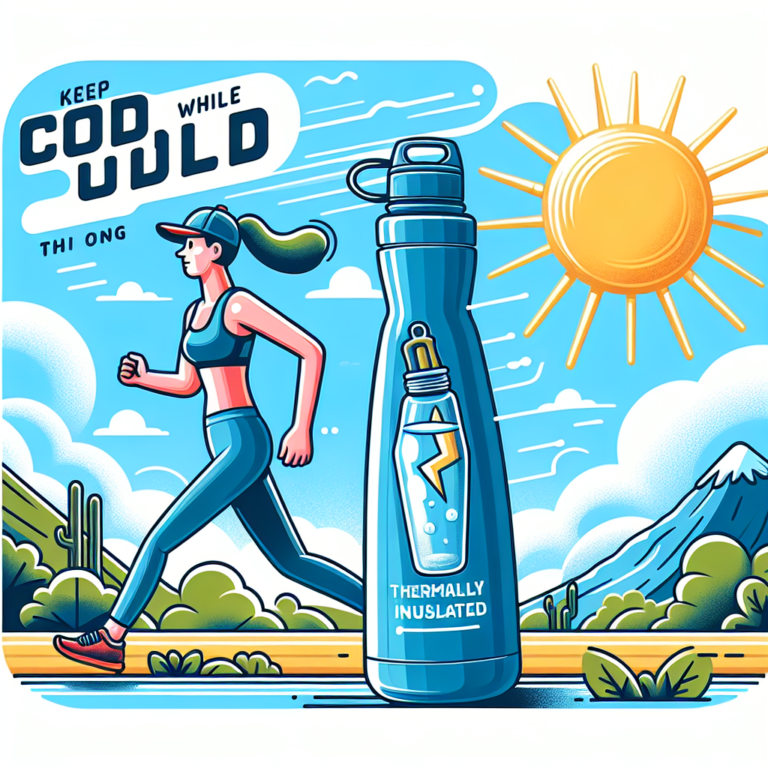 How to keep water cold while on the move